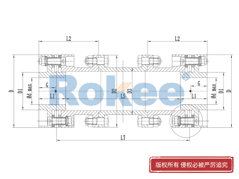 RLHD高速膜片聯(lián)軸器,雙膜片聯(lián)軸器廠家,雙膜片聯(lián)軸器生產(chǎn)廠家